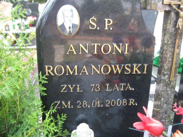 Antoni Eugeniusz Romanowski 1935 Radom prawosławny - Grobonet - Wyszukiwarka osób pochowanych