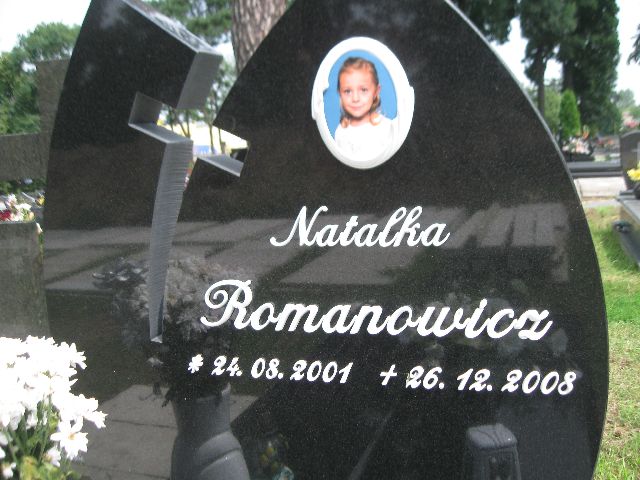 Natalia Klaudia Romanowicz 2001 Radom prawosławny - Grobonet - Wyszukiwarka osób pochowanych